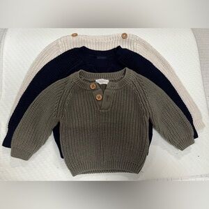 Three Sweaters Infant sz3mo